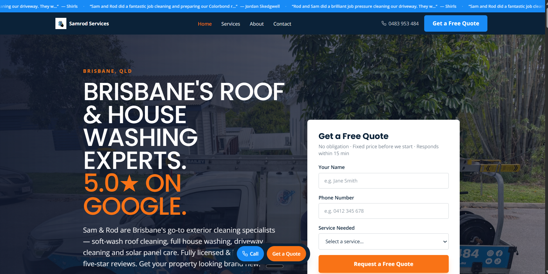 Samrod Services — generated site